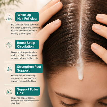 Minoxidil Hair Growth Scalp Massage Cream